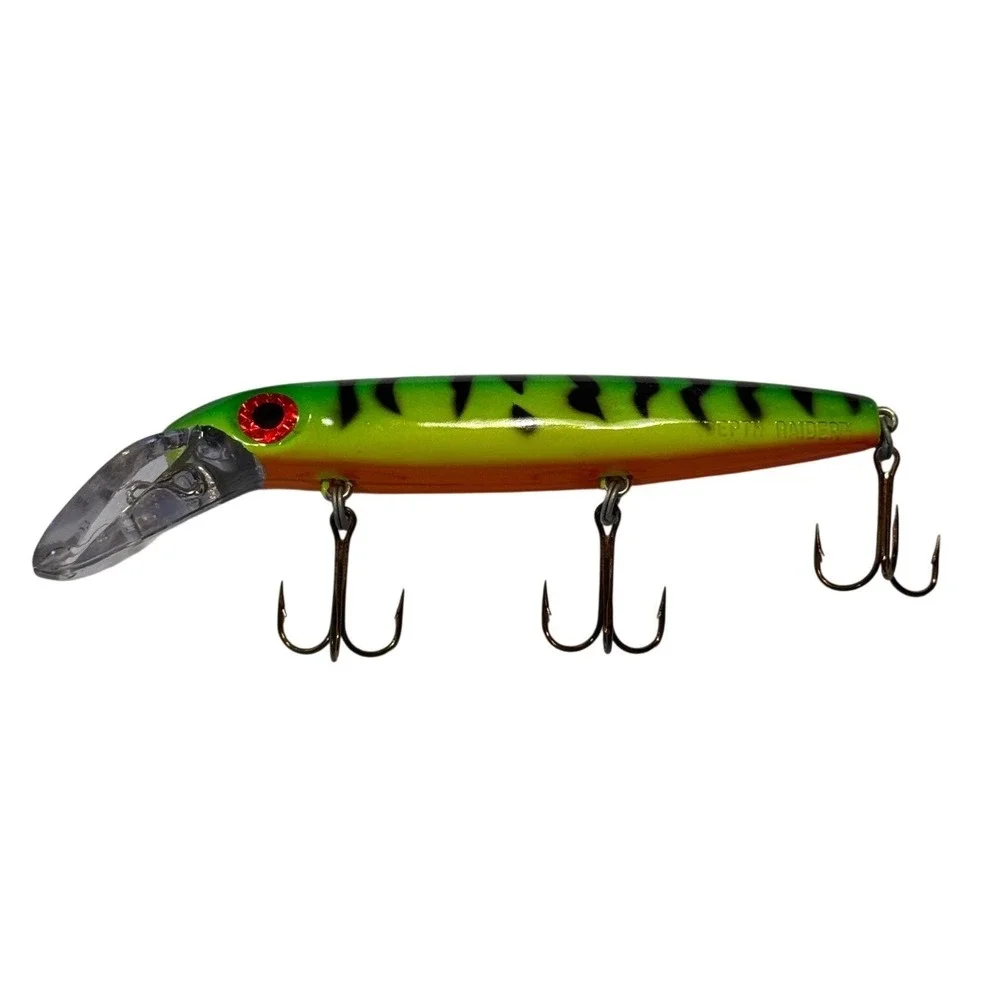 Joe Bucher Depth Raider 6 Inch‎ Crankbait Firetiger Musky Pike Fishing Lure